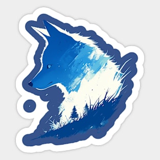 wolf Sticker